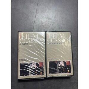 Video Film Classics Gung Ho, The Jungle Book Vhs Lot Of‎ 2